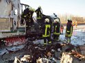 VU A 4 Rich Aachen AK West brannten LKW PKW P220